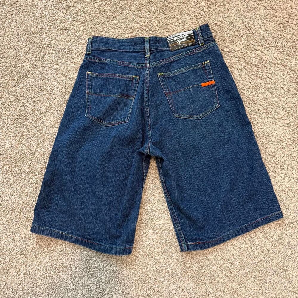 Unbranded Men's Navy and Blue Shorts